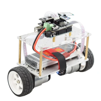 Arduino Two Wheel Balancing Car Self Balancing Robot Kit HC06 APP Control with UNO R3 MPU6050 for DIY PID Automation