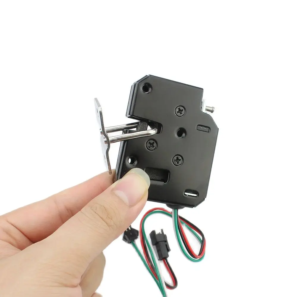 Bathroom cabinet door lock small electronic locker lock DC12V electronic lock mailbox Electric lock Furniture drawer lock