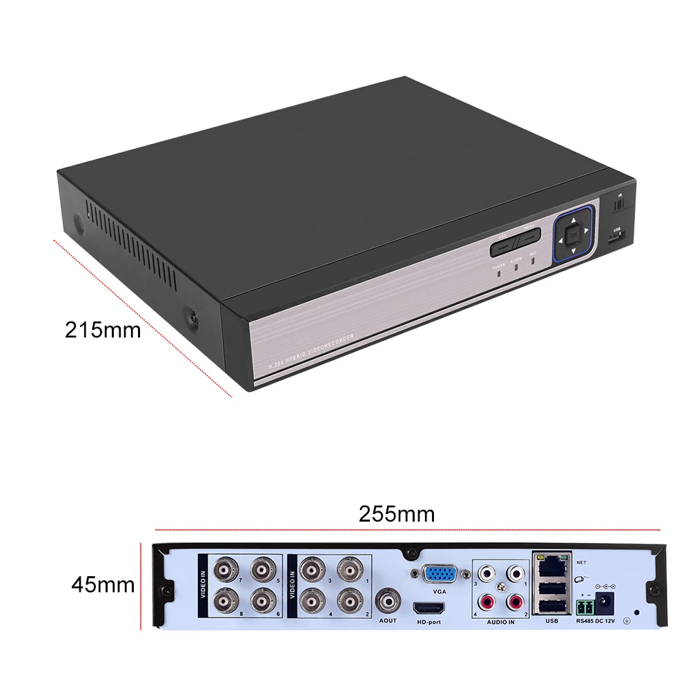 XMEYE – enregistreur DVR analogique, 16CH, H.264 AHD, NVR, 5MP, 4MP, 1080P, HDMI, USB, P2P