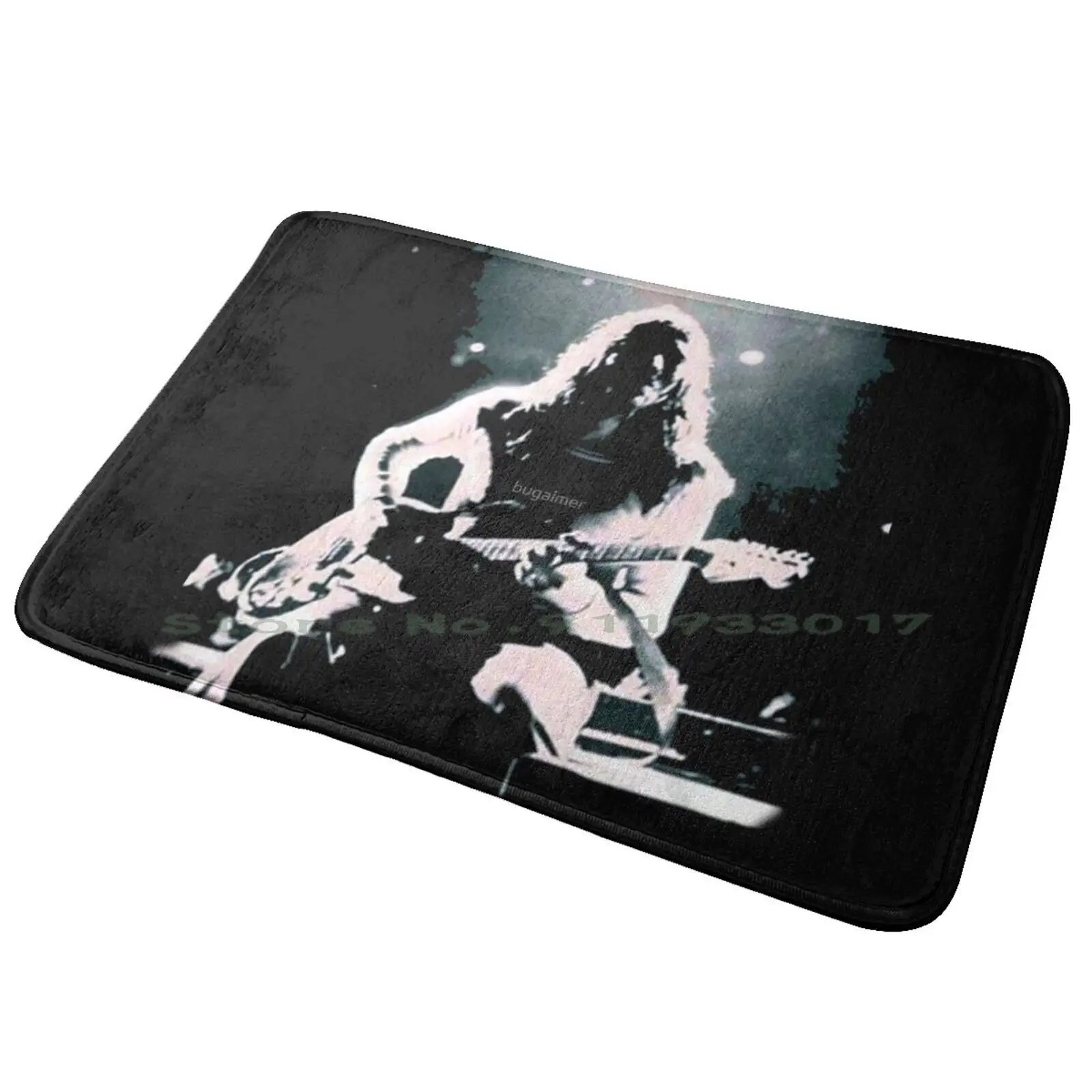 Frusciante Entrance Door Mat Bath Mat Rug Racer 46 The Italy Fan Racing Motorcycle Motorbike Rider Motorsport Superbike