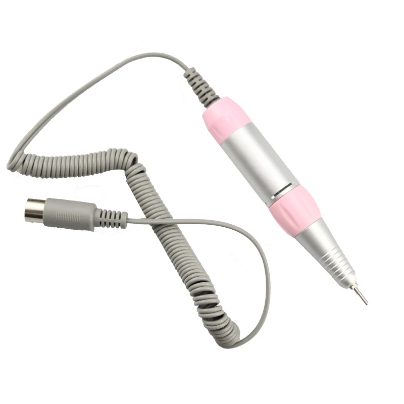 Taladro eléctrico profesional para uñas, herramienta de manicura con mango de acero inoxidable, accesorio, 35000RPM