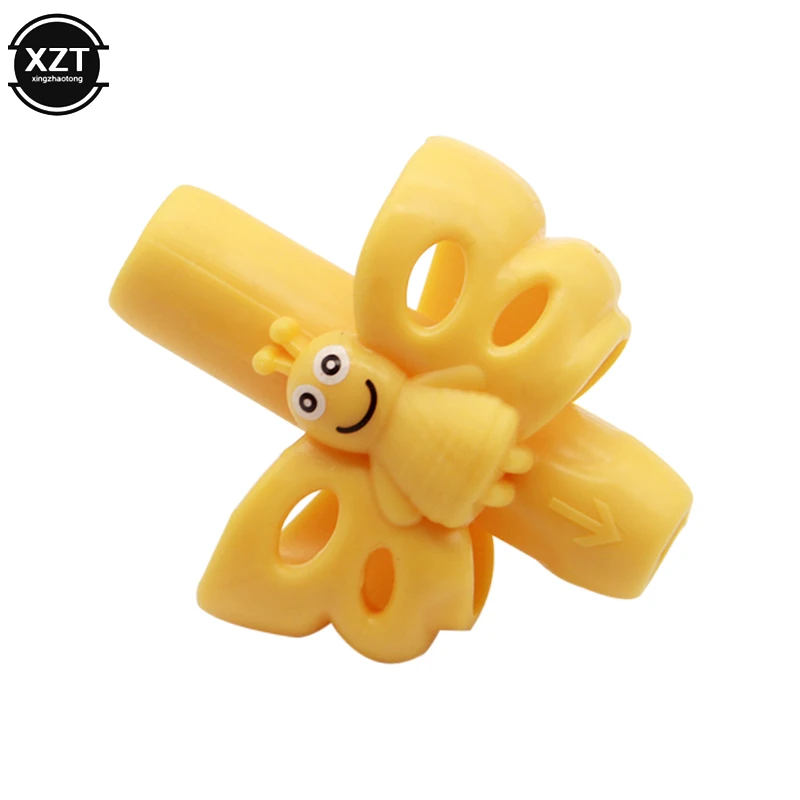 Tempat Pena Jari Alat Tulis Belajar Bayi Silikon Perangkat Koreksi Postur Ergonomis Alat Tulis Set Pensil Anak-anak