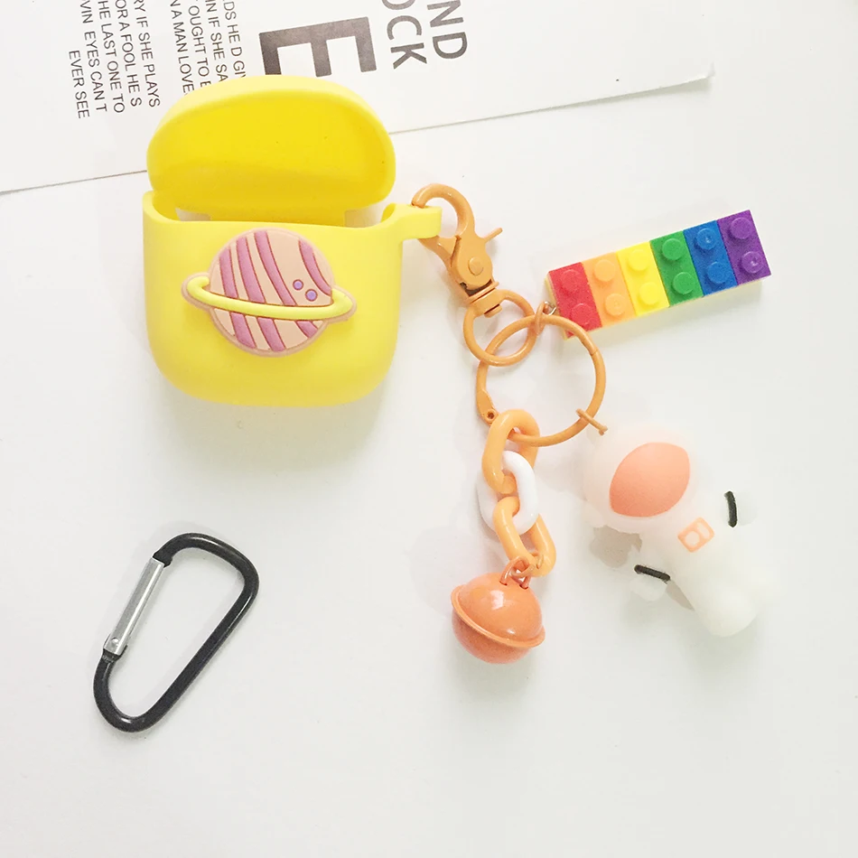 Für JBL 220 Tws /Tune 225 Fall Cartoon Schlüssel Haken Silikon Schutzhülle Für JBL 220 Drahtlose Bluetooth Kopfhörer abdeckung