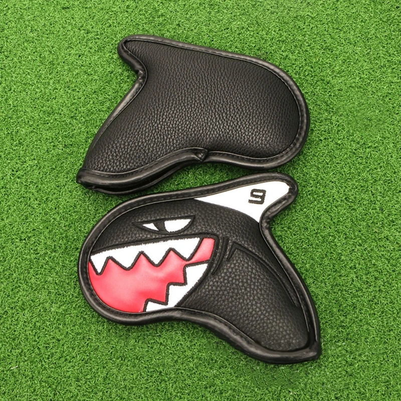 2024 New 9x Golf Club Putter Headcover Golf Club Head Cover with Magic Tape for Most Iron