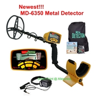 MD-6350 Updated Version Professional Underground Super Scanner Metal Detector Gold Digger Treasure Hunter With Two-year Warranty