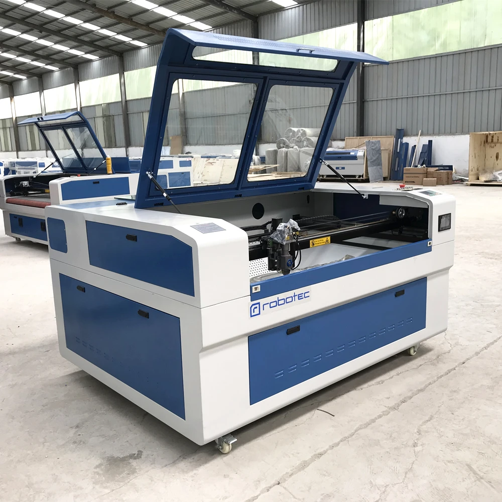 

RECI W2 W4 100W 1390 Laser Engraving Cutting Machine With Heavy Bed CO2 Laser Cutter Autofocus CW3000 CW5000 Rotation Axis