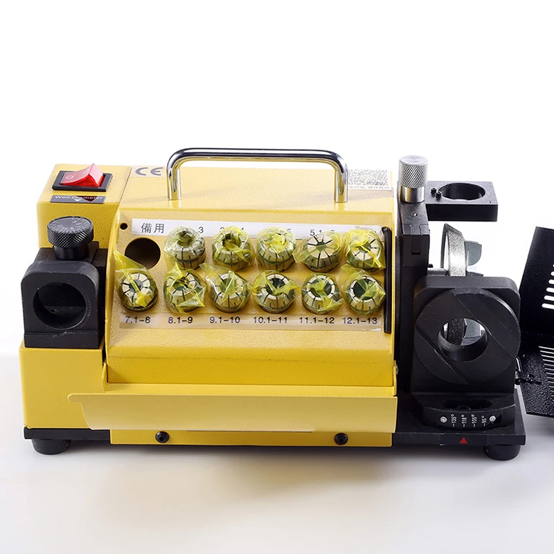 Imagem -02 - Broca Ferramentas 180w Rebarbadora Afiadora Ferramenta Portátil Cbn Sdc Disco Moedor Máquina 3-13 mm Elétrica Profissional Power Sharpening Mini Band Lixadeira Mr13a