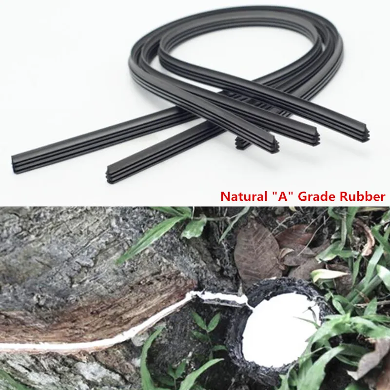 2PC Car Windscreen wipers blade Insert Rubber strip Refill for Volvo S40 S60 S80 S90 V40 V60 V70 V90 XC60 XC70 XC90
