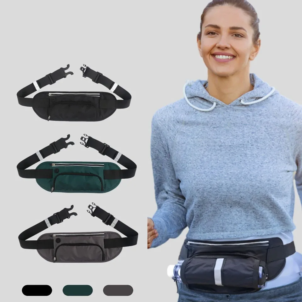 Outdoor Sports Waist Bag Running Mobile Phone Bag Waterproof Storage Fishing Water Bottle Bag Mountaineering Hiking Bag Belt