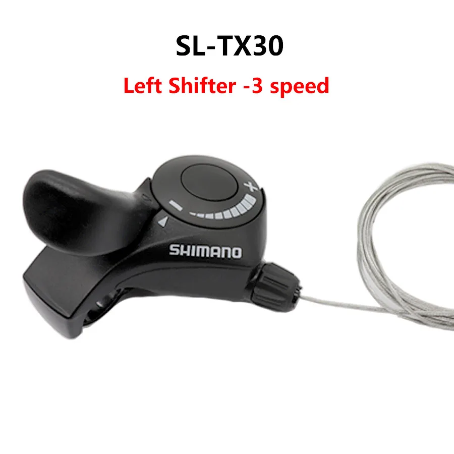 Shimano Tourney SL TX30 دراجة رافعة تحول 6s 7s 18s 21s سرعة SL-TX30 المتحولون الداخلية والعتاد كابل وشملت #3