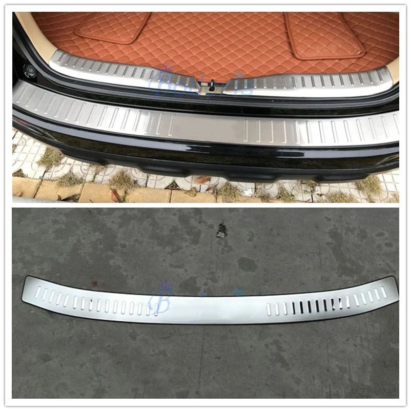 Rear Trunk Bumper Guard Plate Tail Gate Door Sill Car Styling For Honda CR V CRV CR-V 2007 2008 2009 2010 2011 Accessories