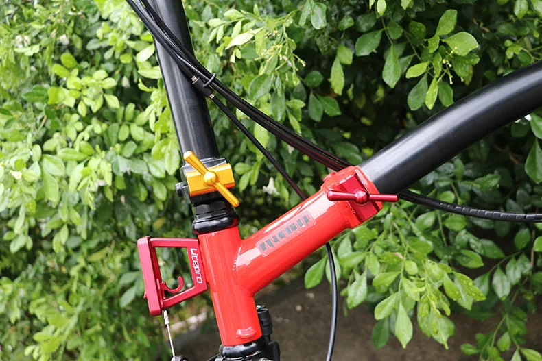 Litepro Folding Fahrrad Wasserhahn Lenker Griff Faltbare C Schnalle Fahrrad Teile Zubehör Für Brompton – Detail 21
