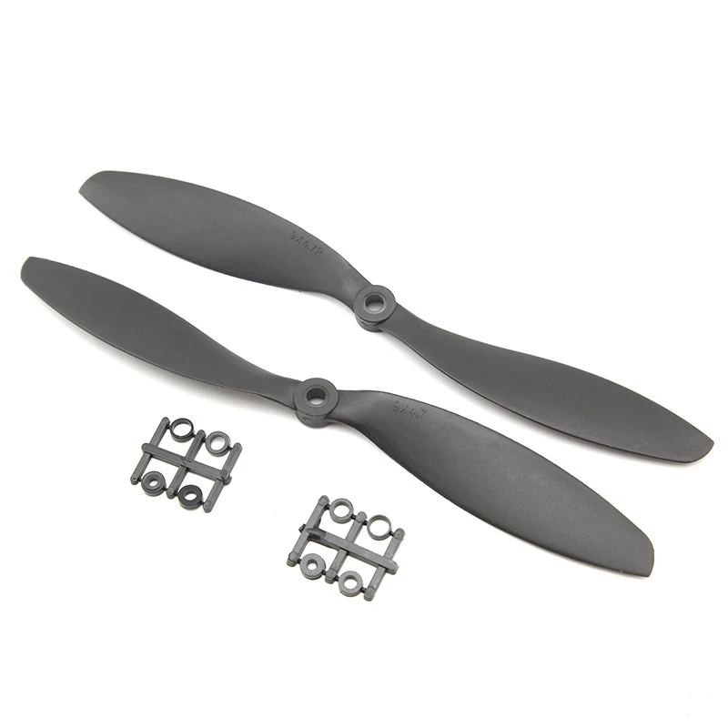 Gemfan Carbon Nylon Propeller 8038 8045 9047 1038 1045 1050 1147 z adapterem do samolotu RC Multirotor stałe skrzydło