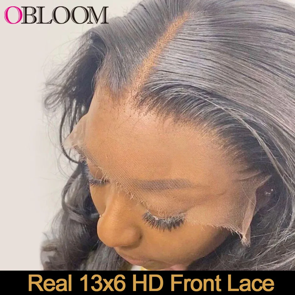 

Парик женский из натуральных волос, 13x6 дюймов, 5x5 дюймов