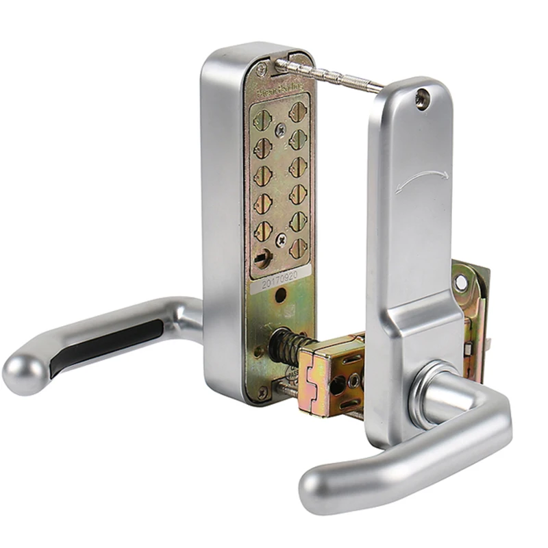 Handle Lock Combination Door Lock Code lock Mechanical Waterproof Lock Golden Lock Bolt LockKeyboard