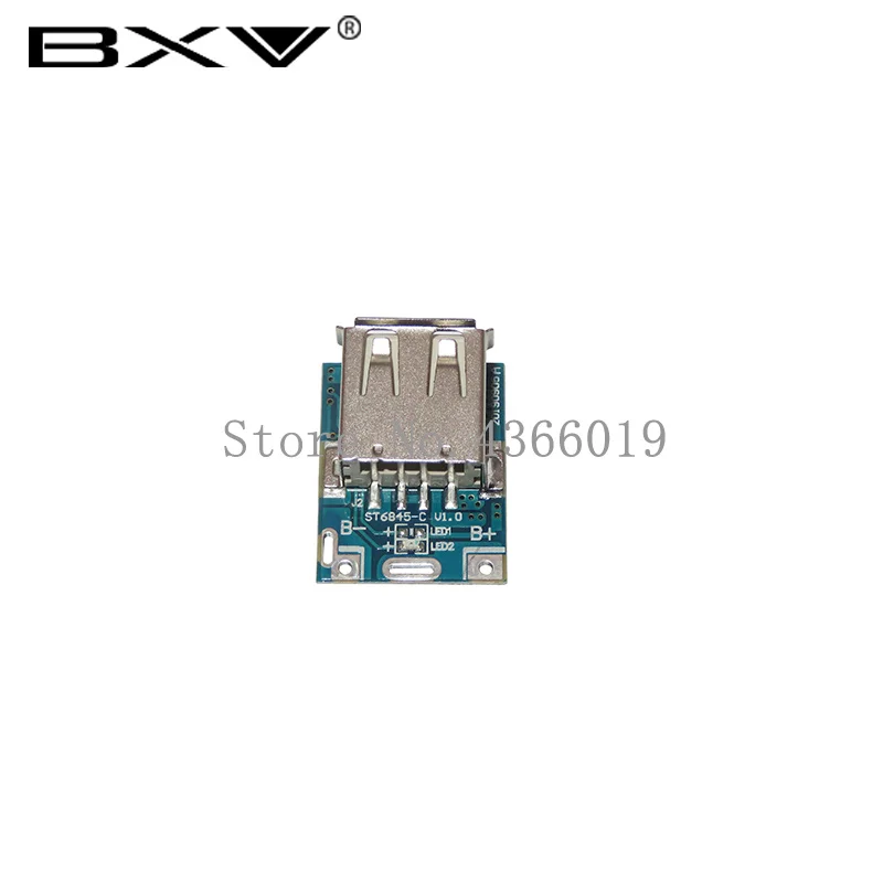 5pcs 5V Boost Step Up Power Module Lithium LiPo Battery Charging Protection Board LED Display USB for DIY Charger 134N3P Program