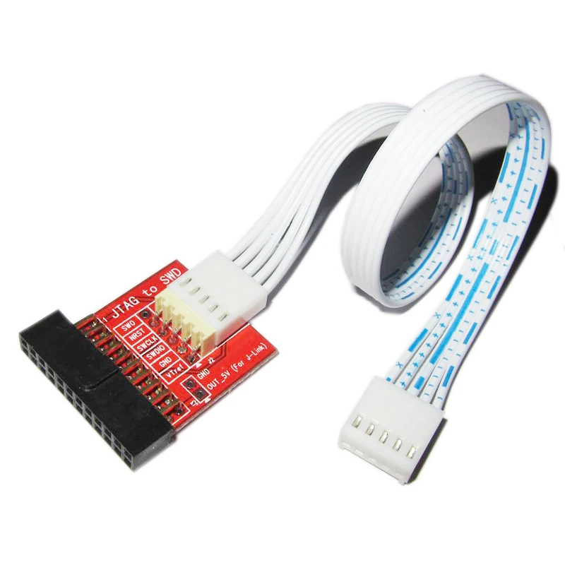 

SWD adapter board JTAG interface to SWD Full-function Interface for Use with ARM Emulator
