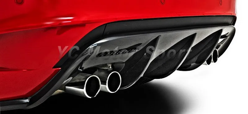 

Car Accessories Carbon Fiber VRS Style Rear Bumper Lip Fit For 2008-2013 X6M E71 Rear Diffuser Lip