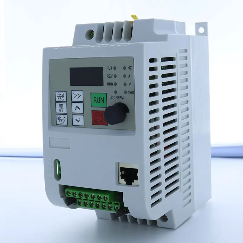 Imagem -05 - Inversor de Motor Variável do Conversor de Frequência 50hz 60hz 9600d Vfd 1.5kw Monofásico 220v de Entrada Trifásica Saída 220 Trifásica