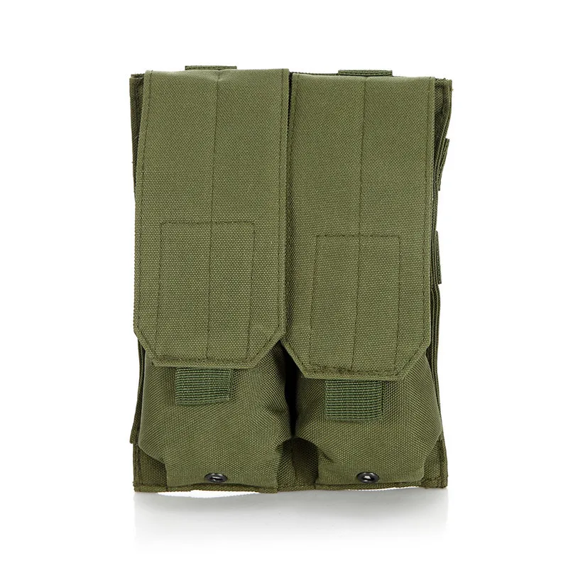 

Tactical Molle Double Rifle Magazine Pouch Nylon AR 15 AK47 M4 Airsoft Shotgun Mag Pouch Bag Holder Shooting Hunting Accessories