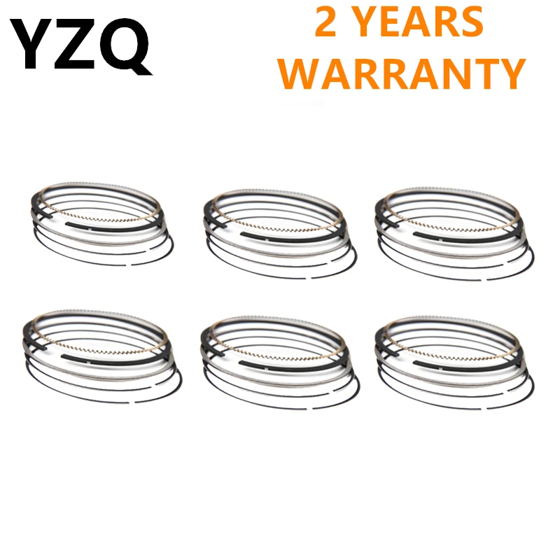 03H198151D 03H198151 VR6 3.6L Engine Piston Rings For VW Atlas CC Passat Touareg AUDI Q7 89*1.2mm/89*1.5mm/89*2.0mm 03H198151B