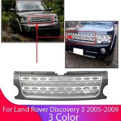 For Land Rover L319 Discovery 3 LR3 2005 2006 2007 2008 2009 Car Accessory Front Bumper Grille Centre Panel Styling Upper Grill