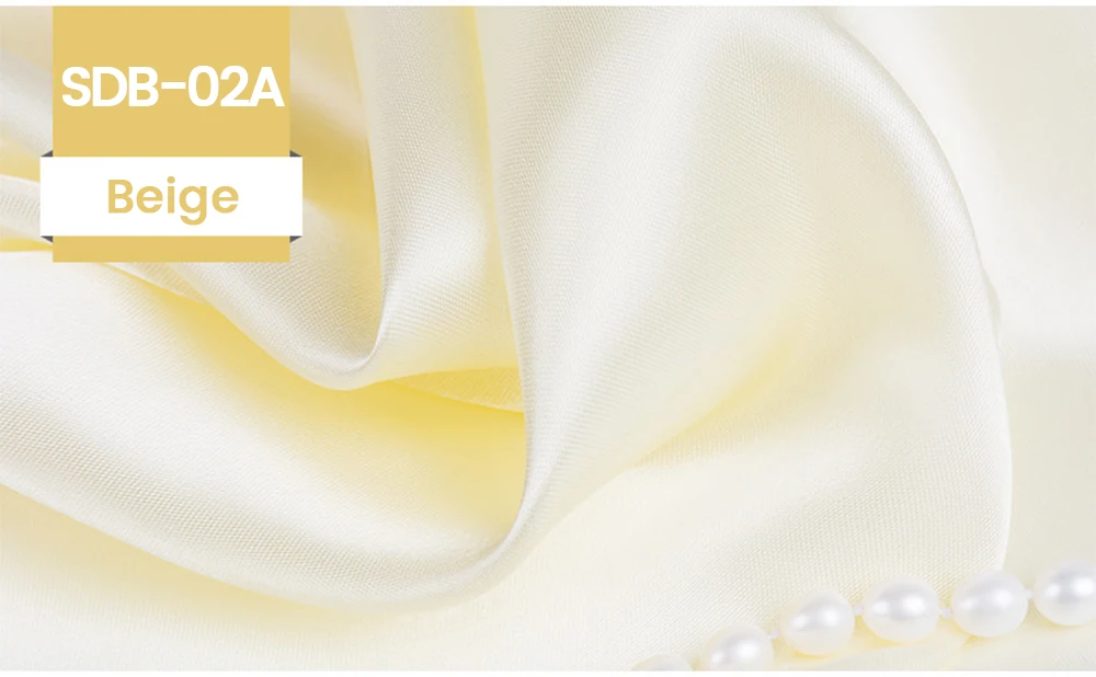 28 Farben Polyester-Satin-Stoff für Hochzeitskleider, Mode, DIY-Bastelarbeiten, Kostüme, Dekorationen, Meterware, Sonderangebot – Detail 6