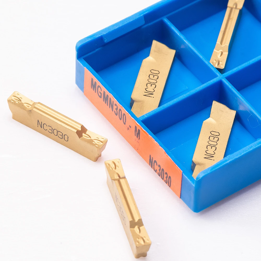 10 قطعة MGMN300 PC9030 NC3020 NC3030 الخارجي الحز أداة حامل شفرة من الكربيد MGMN 300 قاطعة المطحنة تحول أداة مخرطة
