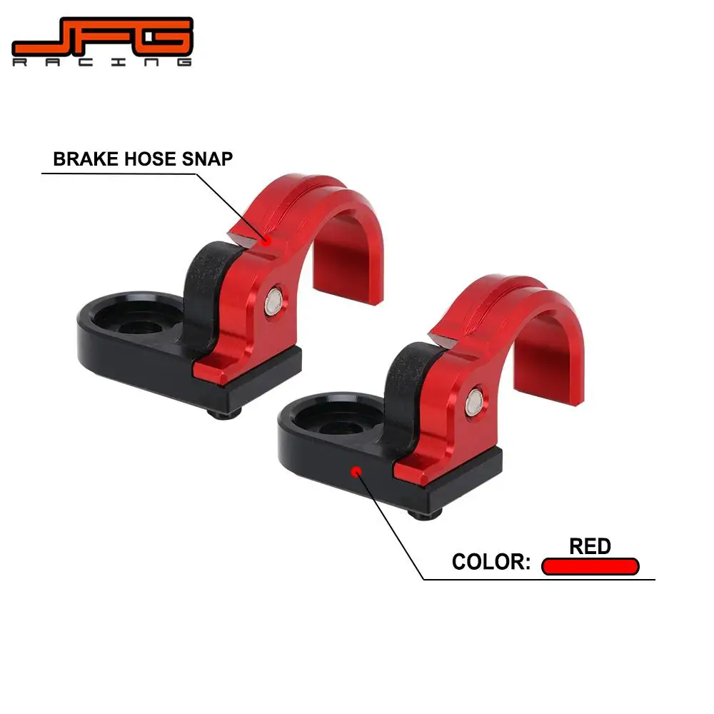 Motorcycle CNC Rear Brake Line Hose Clamp Holder For HODNA CRF230L CRF230M CRF250L XR400R XR650R TRX400EX CBR250R CB300F CBR300R