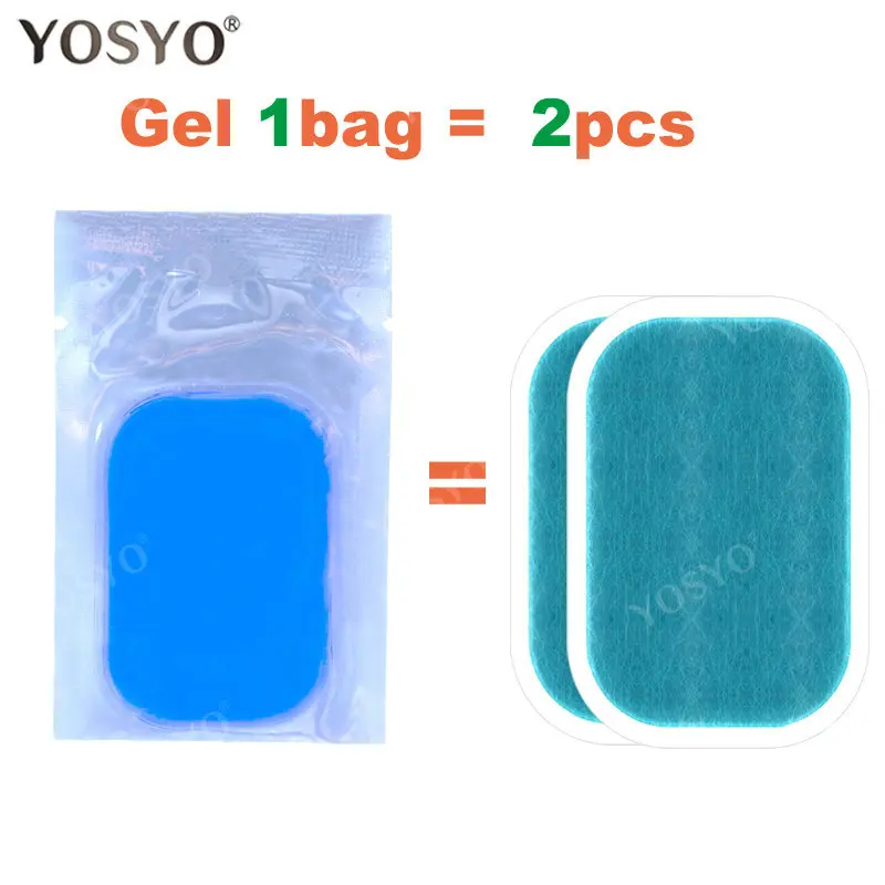 5/10/15Pair Replacement Gel Pads For EMS Trainer Weight Loss Abdominal Muscle Stimulator Exerciser Replacement Massage Gel