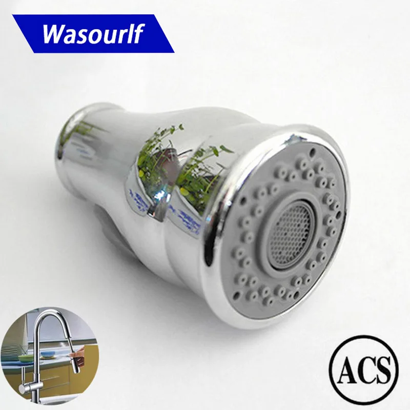 

WASOURLF Kitchen Spout Sprayer Sink Mixer Tap Part Switch Shower Head Faucet Adapt Aerator Accessories Fittings Chrome Plated