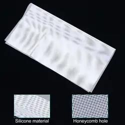 5pcs Reusable Food Dryer Mesh Mats Silicone Breathable Pad Professional Dehydrator Sheets Non-Stick Square Cuttable Mesh