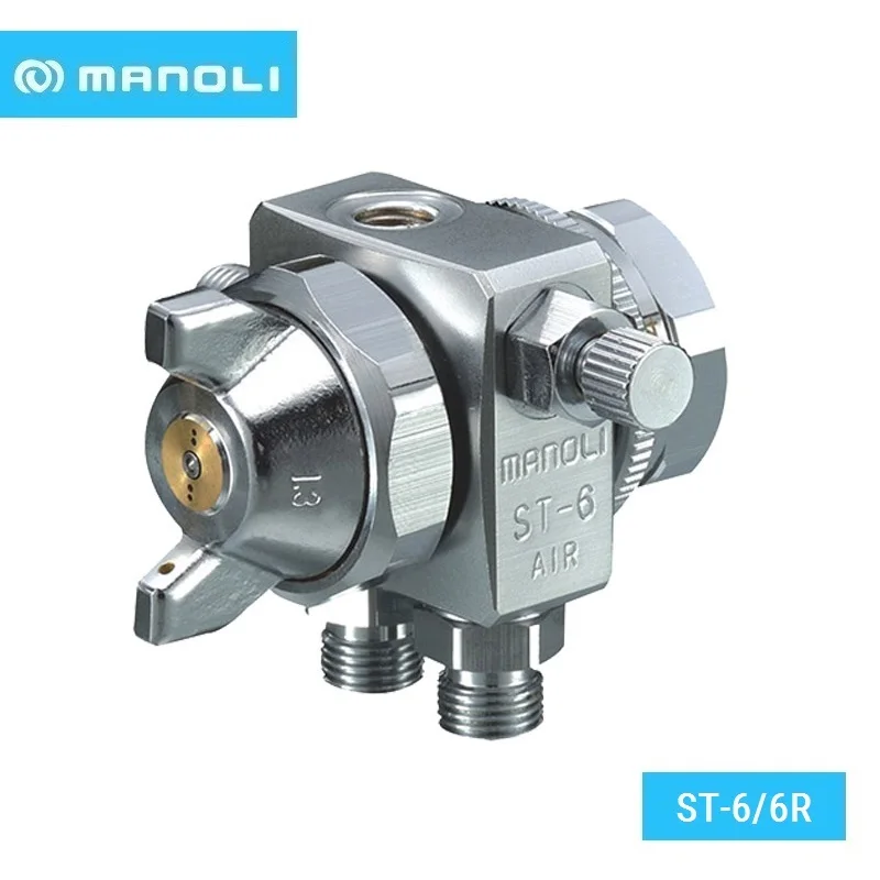 

MANOLI ST-6 Simple High Pressure Automatic Spray Gun Wave Soldering Nozzle Atomization Painting Tool ST-6R Paint Gun