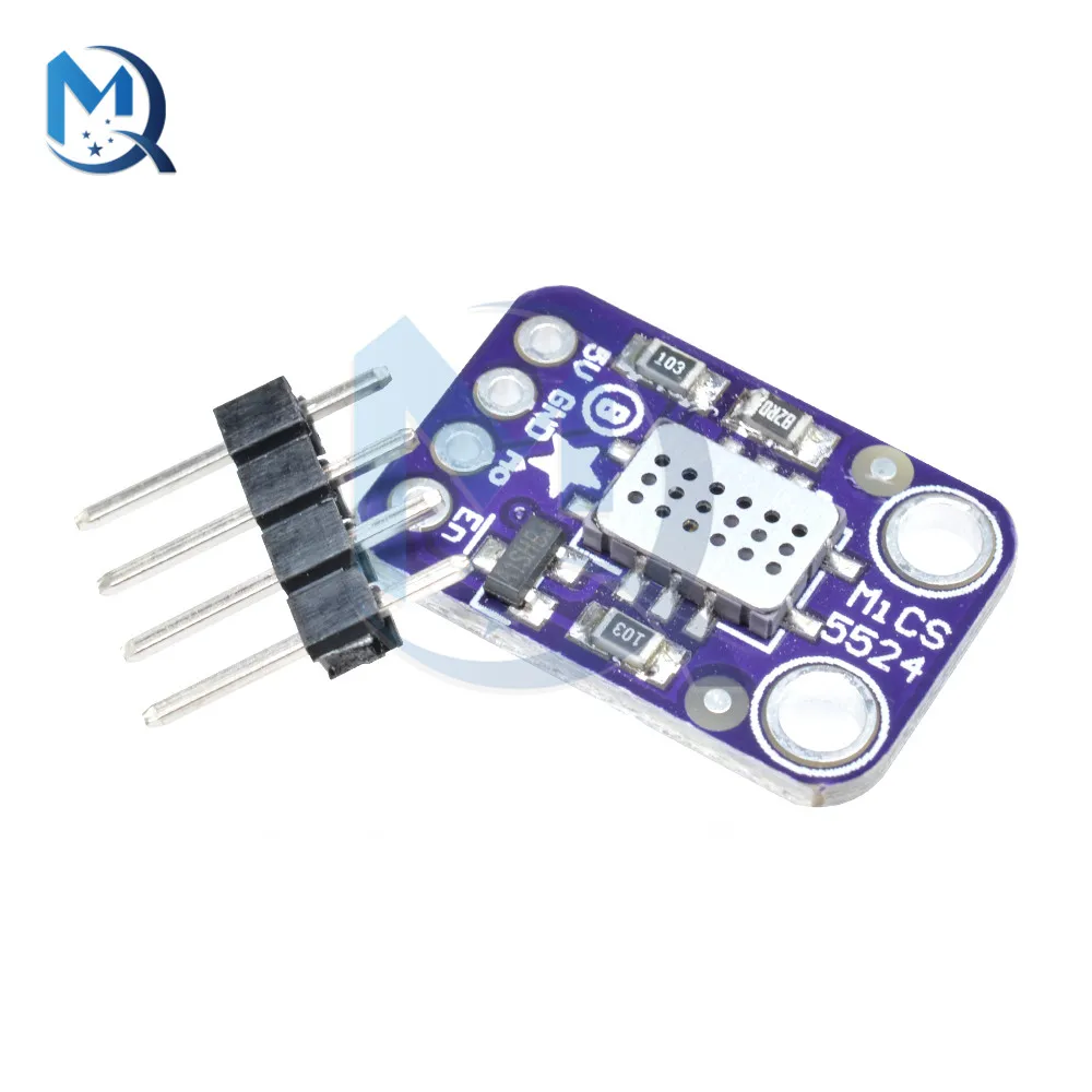 DC 5V MICS-5524 Air Quality Gas Sensor Module Carbon Monoxide Hydrogen Methane Monitoring Gas Sensor Detection Board