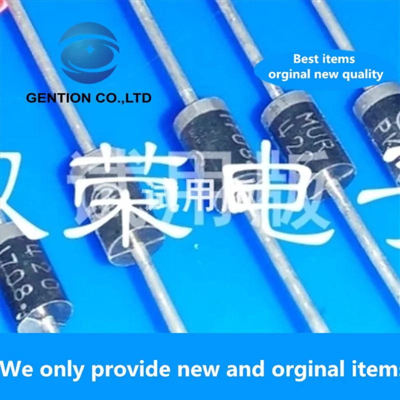 50 Pcs 100% Nieuwe Originele MUR420 MUR420RLG 4A 200V In-Line Snel Herstel Diode