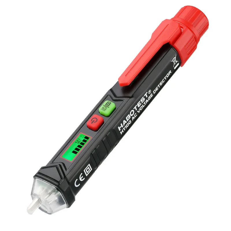 Habotest - Non-Contact Voltage Measurement Smartpen, HT100E, Alarm, DC, Tester, Sensor