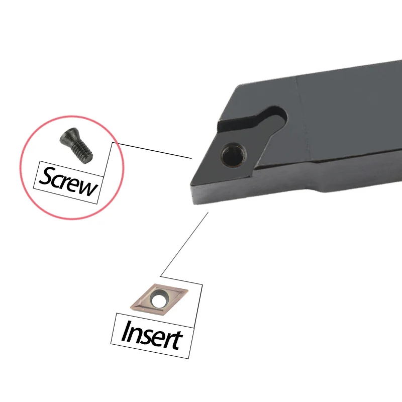 Imagem -02 - Quincunx Parafuso Cnc Ferramenta Acessórios Chave de Fenda Rod Parafuso de Cabeça de Corte 20 Pcs m1 m2 M2.5 m3 m4 M4.5 m5