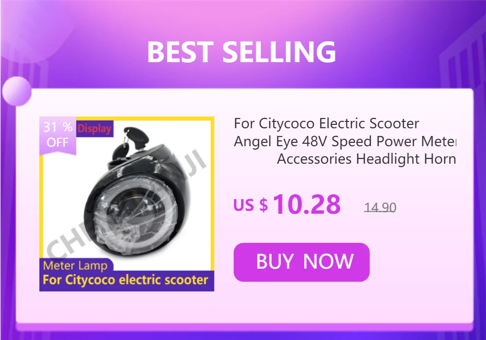 Citycoco Gasgriff 60V Universal mit variablem Geschwindigkeitsreglerkabel für chinesische Halei Elektroroller – Detail 1