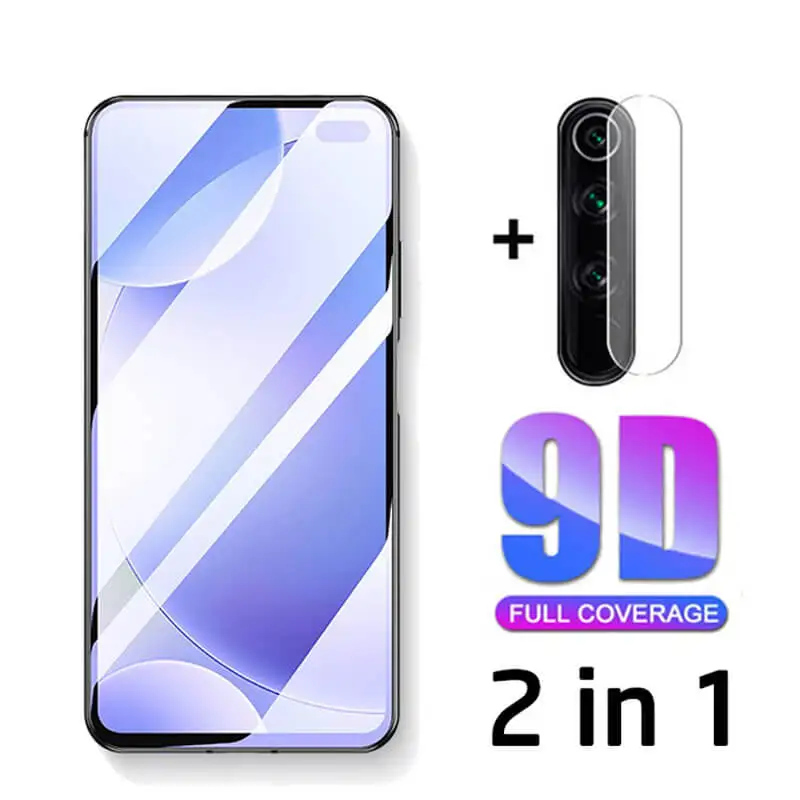 Vetro temperato per fotocamera 2 in 1 per Xiaomi Redmi K30 pellicola protettiva per Xiaomi Xiaomi Redmi K30 2019 6.67 "pellicola protettiva