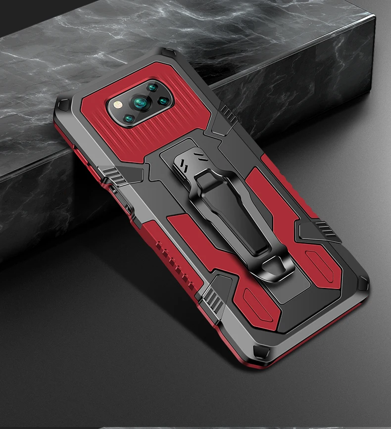 Capa Poco X3 Pro NFC 2020 m3 PocoX3 X 3 Case Shockproof Case For Xiaomi Poco x3 pro m3 poco x3 Rugged Hybrid Armor Stand Covers