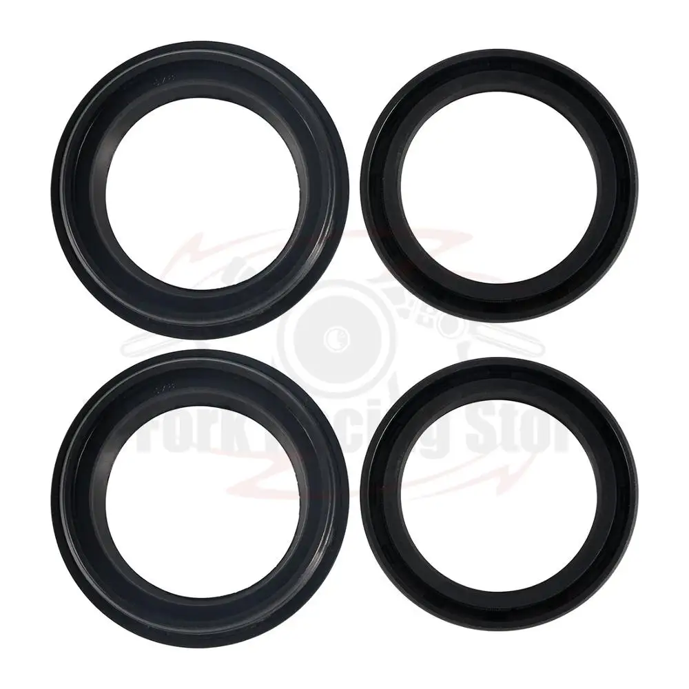 

Fork Oil Seals 2PCS and Dust Seals 2 PCS Motorcycle ASSY 4PCS KIT For Kawasaki ZX600 Ninja ZX 6R 1996 1997