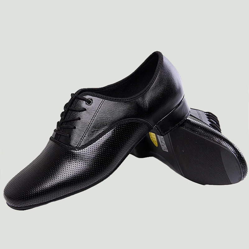 Zapatillas de deporte modernas para hombre, zapatos de lona para baile latino, Tango, salón de baile, suela de goma de cuero suave, calzado