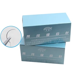 Surgical Round Suture needle surgery tool microsurgery nylon monofilament wire round harmless needle surgical instrument 10pcs