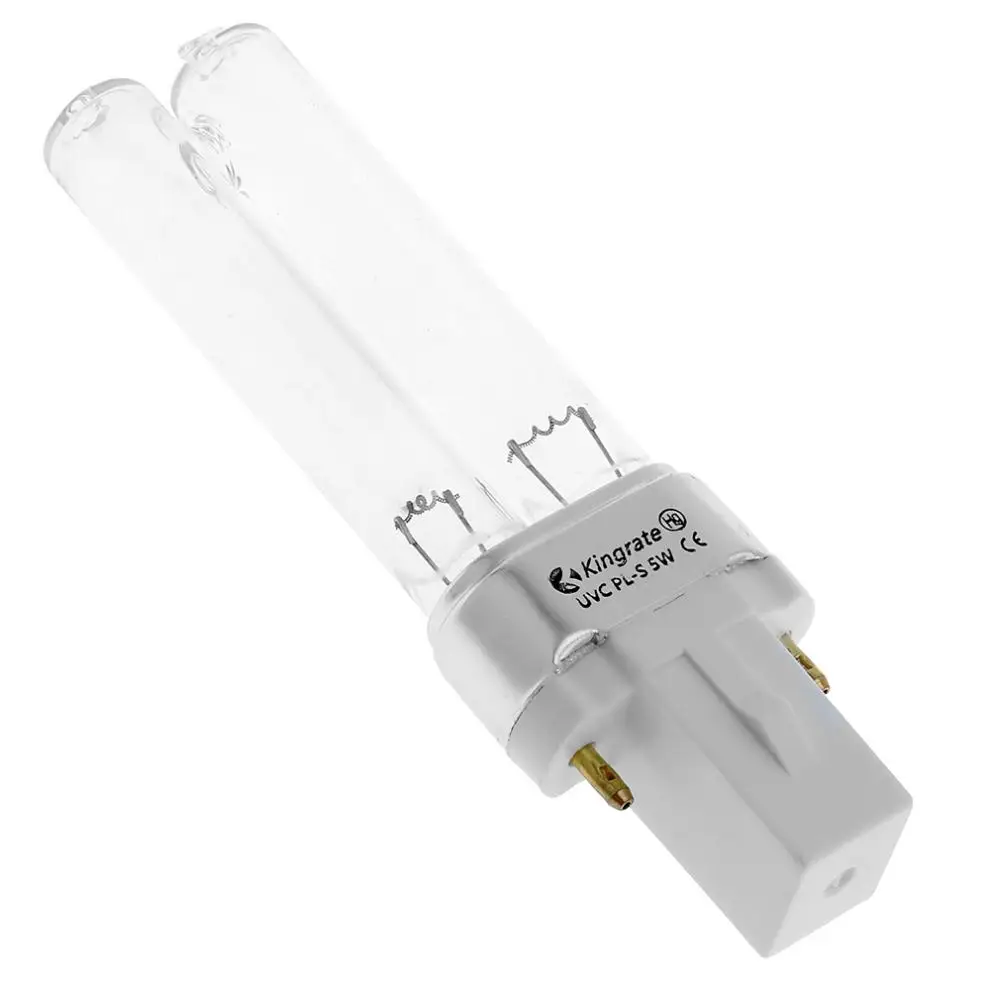 Бактерицидная УФ-лампа 254nm очистки дезинфекции стерилизатор 5W 7W 9W UVC H Форма труба для воды/воздуха