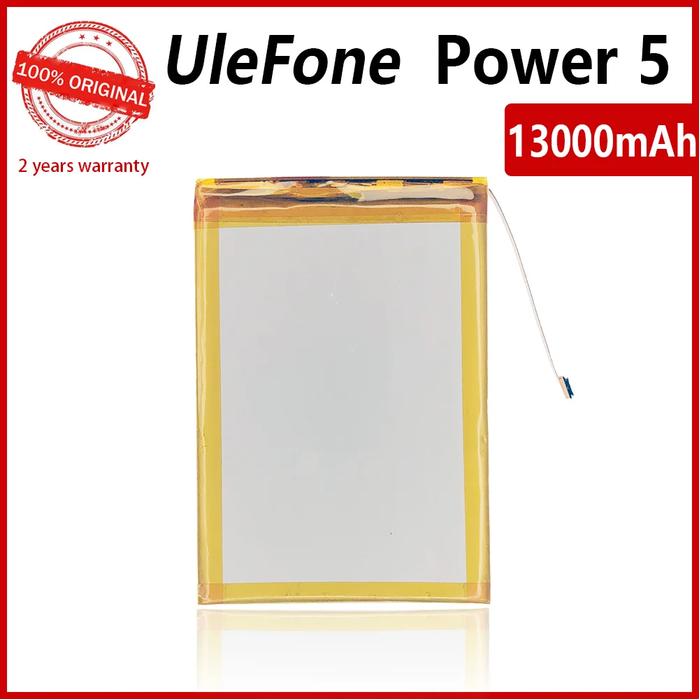 100% Original 13000mAh Power 5 Phone Battery For Ulefone Power 5 Replacement Phone High quality Batteries Batteria With Tools