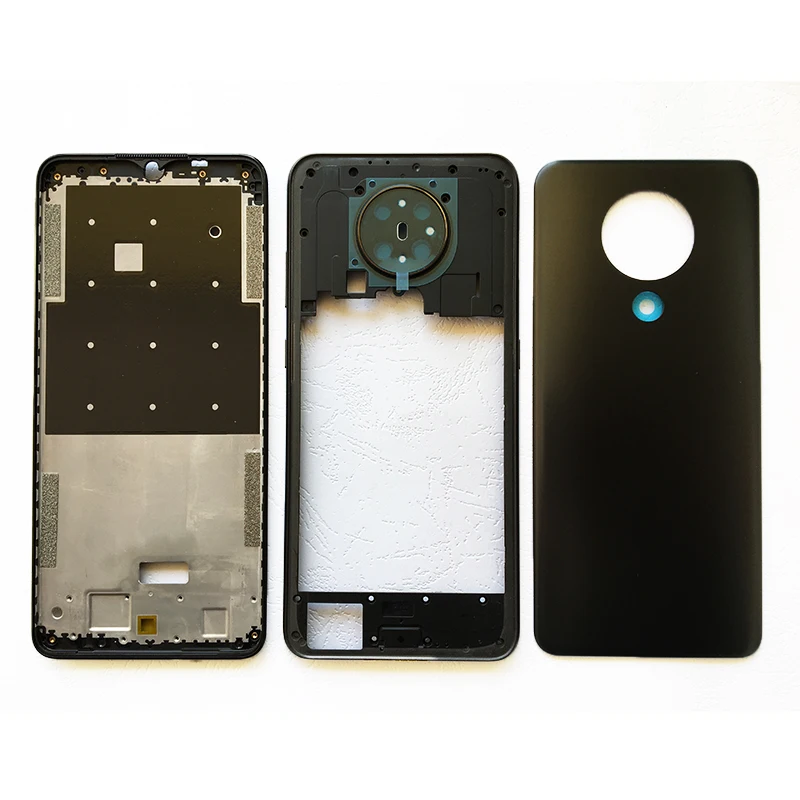 Complete Mobile Phone Housing For Nokia 5.3 TA-1234 TA-1223 TA-1227 TA-1229 Full Housing Back Cover+Middle Frame+Front Frame