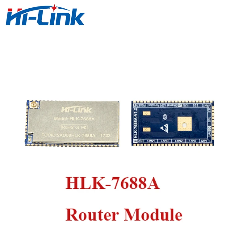 Free Ship HLK 7688A Wifi Router module OpenWrt with MT7688A chipset (Start Kit) for mobile hotspot gateway