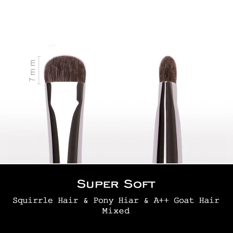 MyDestiny Gỗ Mun-Series Smudge Brush-Pony Tóc Phấn Mắt Bị Lem Bẩn Bàn Chải