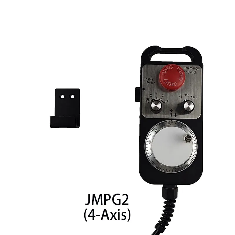 CNC 4/5/6-axis MPG Pendant Handwheel Manual Pulse Generator with Emergency Stop For SIEMENS MITSUBISHI FANUC System