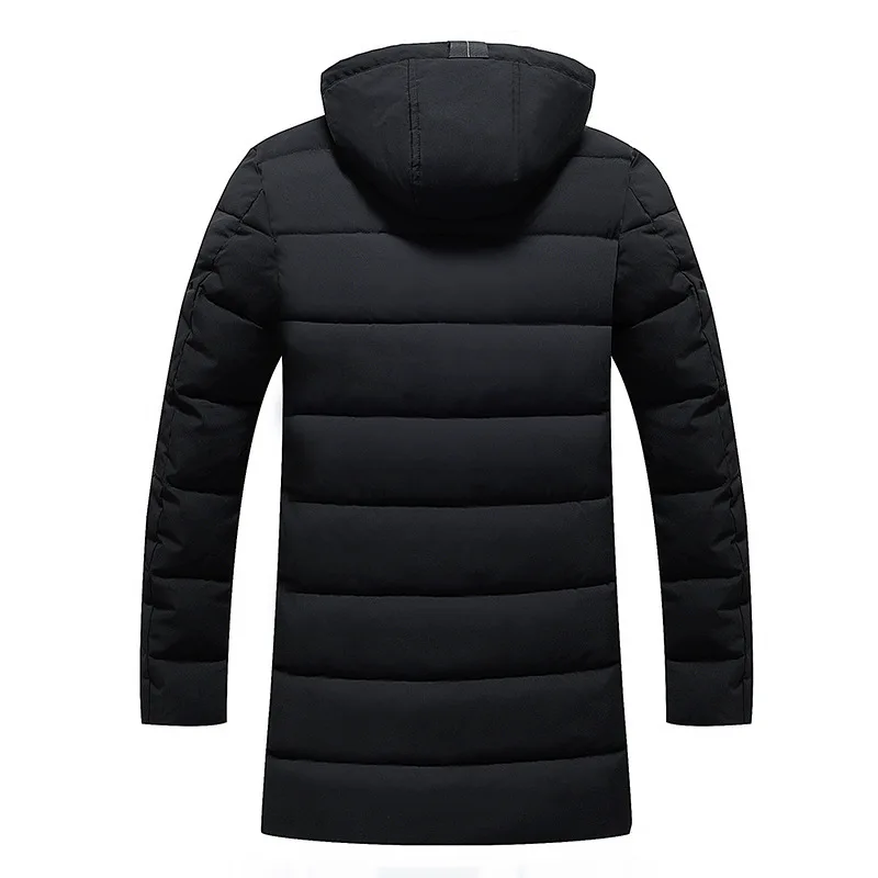 FAVOCENT Good Quality Men Jacket Super Warm Thick Mens Winter Parkas Long Coats with Hood for Leisure Men Parka Plus Size 5XL